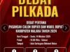 Debat Terbuka Pilkada Malaka Tiga Paslon Beradu Gagasan Program Kerja